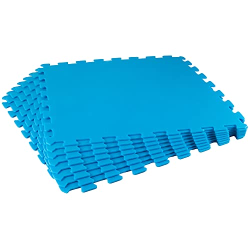 Poolunterlegmatte 48x48 cm 16 teilig - 3,7 m² groß Unterlage Schutz Stecksystem beliebig erweiterbar Familienpool Pool Bodenschutz Poolmatte Bodenmatte Garten Swimmingpool Planschbecken Picknickdecke von #11