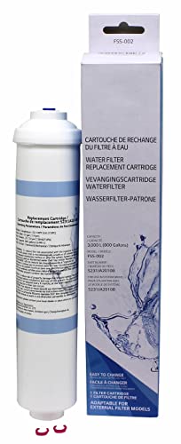 Ersatz-Wasserfilterpatrone 5231JA2010B, kompatibel mit LG Filtern GW-P227YUQA GWP227YUQA GW-P227YSQA GWL207FSQA GWL207FLQA GWL207FBQA GSL545WBQV GSL545NSQV von 121AV