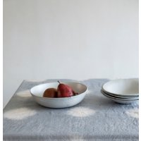 Handgemachte Matte Keramik Servierschüssel Rustikales Küchen Herzstück von 1220CeramicsStudio