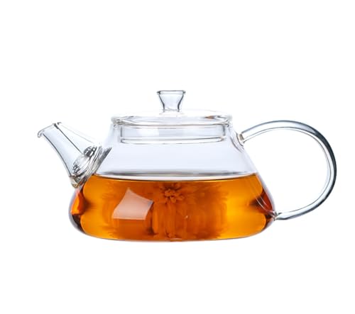 123Arts Mini-Teekanne, Glas-Teekanne, klare Teekanne, kleine Teekanne für eine Person, 250 ml 123Arts Mini-Teekanne, Glas-Teekanne, klare Teekanne, kleine Teekanne für eine Person, 250 ml von 123Arts