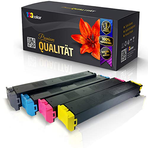 123Color 4X Alternative Tonerkartuschen kompatibel für Sharp MX2610 MX2610N MX2615N MX2640N MX3110N MX36GTBA MX36GTCA MX36GTMA MX36GTYA MX36 MX 36 Schwarz Cyan Magenta Yellow Set Eco Office Serie von 123Color