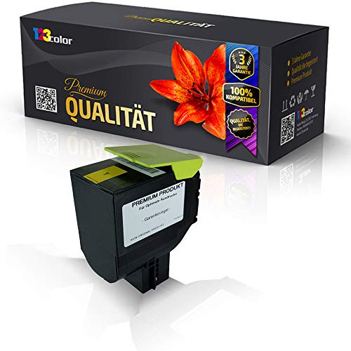 123Color Tonerkartusche kompatibel mit Lexmark CS310 DN CS310n CS410 DN CS410dtn CS410n CS510de CS510dte 70C2HY0 Yellow Gelb 123Color Tonerkartusche kompatibel mit Lexmark CS310 DN CS310n CS410 DN CS410dtn CS410n CS510de CS510dte 70C2HY0 Yellow Gelb von 123Color