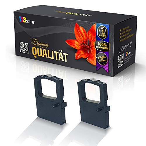 2x Alternative Farbbänder 3 Mio. Zeichen für OKI ML280 Elite Parallel ML280 Elite Serial ML310 ML320 Elite ML320 Turbo N ML321 Elite 52102001 Nylonband Schriftband 3.000.000 Zeichen Print Plus Serie 2x Alternative Farbbänder 3 Mio. Zeichen für OKI ML280 Elite Parallel ML280 Elite Serial ML310 ML320 Elite ML320 Turbo N ML321 Elite 52102001 Nylonband Schriftband 3.000.000 Zeichen Print Plus Serie von 123Color