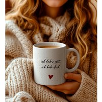 Personalisierbare Tasse Mit Spruch "Ich Hab's Gut, Ich Hab Dich" | Weihnachtsgeschenk Freund |Weihnachtsgeschenk Freundin Geschenk Mann Personalisierbare Tasse Mit Spruch "Ich Hab's Gut, Ich Hab Dich" | Weihnachtsgeschenk Freund |Weihnachtsgeschenk Freundin Geschenk Mann von 123Farbrausch