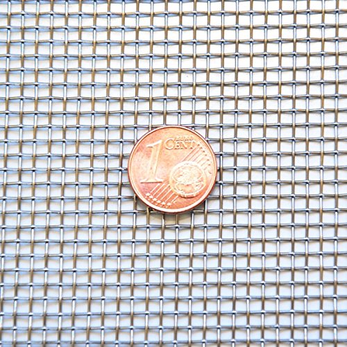 Edelstahl Drahtgewebe Edelstahlgewebe - MW: 2,00 mm - DS: 0,56 mm - 1 m x 12,5 m Rolle Edelstahl Drahtgewebe Edelstahlgewebe - MW: 2,00 mm - DS: 0,56 mm - 1 m x 12,5 m Rolle von 123Stahl-Shop