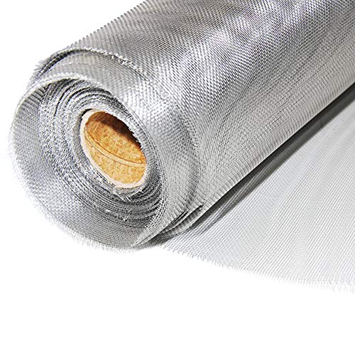 Edelstahl Drahtgewebe Fliegengitter Gaze - MW: 1,40 mm - DS: 0,25 mm - 1 m x 2,5 m Rolle von 123Stahl-Shop