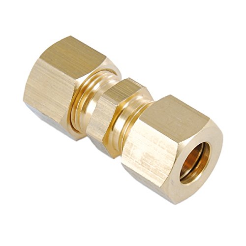 Gerade Schneidringverschraubung Messing Ms58 - G 12 L - für 12 mm Rohr von 123Stahl-Shop