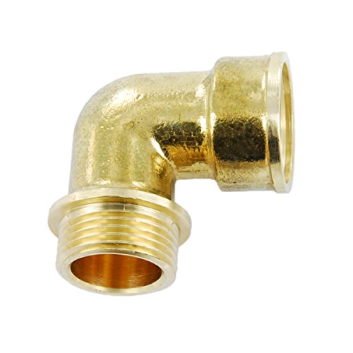 Messing Winkel 90° Gewindefitting - AG x IG - 1" Messing Winkel 90° Gewindefitting - AG x IG - 1" von 123Stahl-Shop