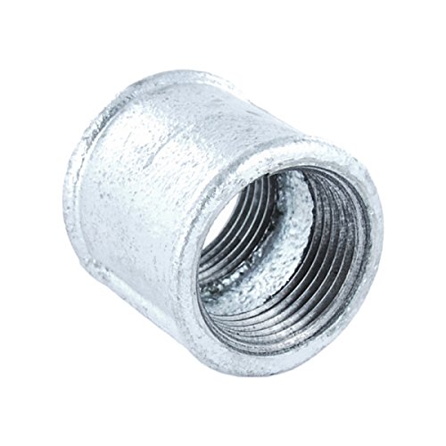 Muffe Gewindefitting Temperguss verzinkt - 1 1/2" Muffe Gewindefitting Temperguss verzinkt - 1 1/2" von 123Stahl-Shop