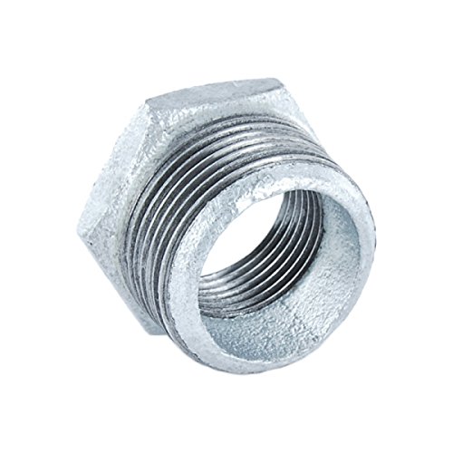 Reduzierstück Gewindefitting Temperguss verzinkt - AG x IG - 3/4" x 1/2" von 123Stahl-Shop