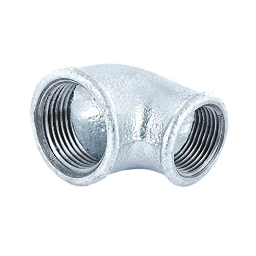 Winkel 90° reduziert Gewindefitting Temperguss verzinkt - IG x IG - 1 1/4" x 1" Winkel 90° reduziert Gewindefitting Temperguss verzinkt - IG x IG - 1 1/4" x 1" von 123Stahl-Shop