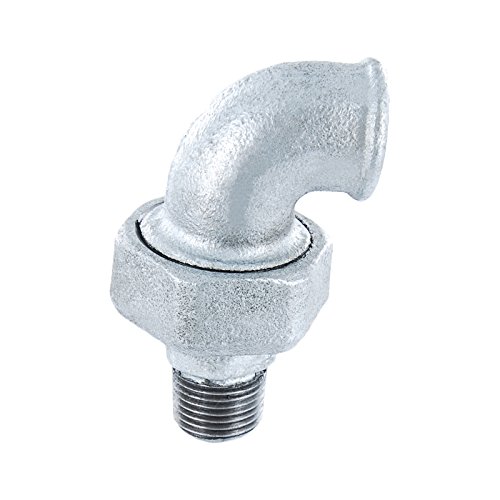 Winkelverschraubung konisch dichtend Gewindefitting Temperguss verzinkt - AG x IG - 3/4" Winkelverschraubung konisch dichtend Gewindefitting Temperguss verzinkt - AG x IG - 3/4" von 123Stahl-Shop