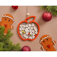 Lehrer Schüttler Ornament, Weihnachten Handgemachtes Geschenk, Schüler Klassenzimmer Dekor O50 von 12ElevenAtelier
