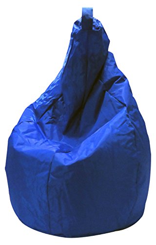 Einfarbiger Sitzsack, blaue Farbe, Maße 80 x 120 x 80 cm Einfarbiger Sitzsack, blaue Farbe, Maße 80 x 120 x 80 cm von 13 CASA