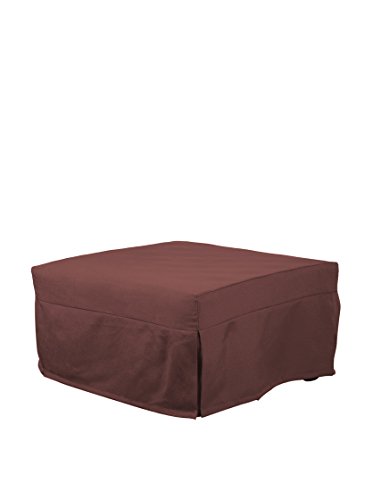 Links Evolution – Klappbett/Hocker mit orthopädischer Matratze braun von 13 CASA