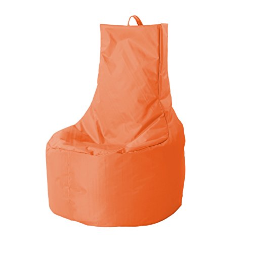 13 Casa Sitzsack EOS, Nylon, orange, 65 x 75 x 92 cm von 13Casa