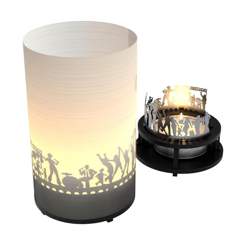 13gramm Geburtstagskerzenhalter - Motivkerze mit Schattenspiel | Geburtstagsstimmung | Geschenkidee mit Silhouette | Geburtstagsgeschenk 13gramm Geburtstagskerzenhalter - Motivkerze mit Schattenspiel | Geburtstagsstimmung | Geschenkidee mit Silhouette | Geburtstagsgeschenk von 13gramm