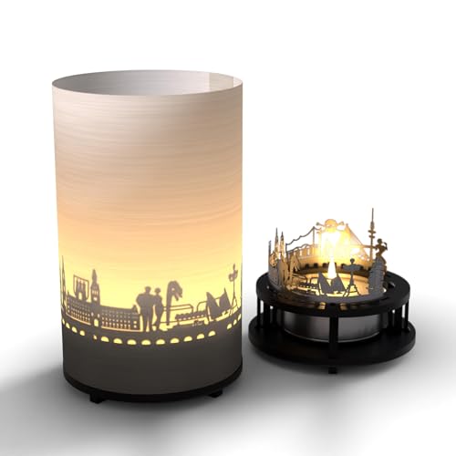 13gramm Hamburg Premium Geschenkbox – Faszinierendes Schattenspiel durch projizierte Skyline-Motive der Hansestadt - Perfektes Souvenir für Hamburg Liebhaber 13gramm Hamburg Premium Geschenkbox – Faszinierendes Schattenspiel durch projizierte Skyline-Motive der Hansestadt - Perfektes Souvenir für Hamburg Liebhaber von 13gramm