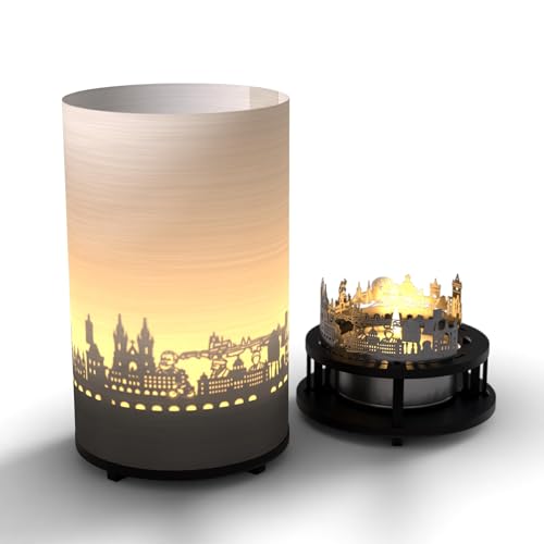 Prag Premium Geschenkbox – Faszinierende Skyline-Kerze, elegantes Souvenir für Prag Fans, Schattenspiel der Altstadt in Ihrem Raum Prag Premium Geschenkbox – Faszinierende Skyline-Kerze, elegantes Souvenir für Prag Fans, Schattenspiel der Altstadt in Ihrem Raum von 13gramm
