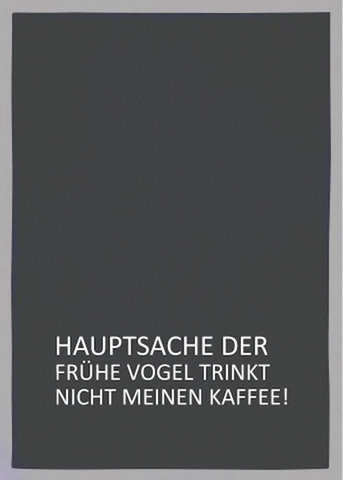 17,30 Hamburg Geschirrtuch FRÜHE VOGEL TRINKT NICHT MEINEN KAFFEE, Grau, (1-tlg), 50x70cm, Siebdruck 17,30 Hamburg Geschirrtuch FRÜHE VOGEL TRINKT NICHT MEINEN KAFFEE, Grau, (1-tlg), 50x70cm, Siebdruck von 17;30 Hamburg