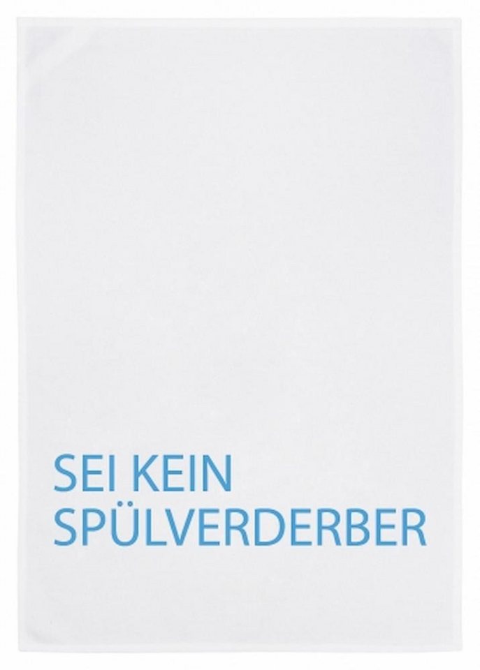 17,30 Hamburg Geschirrtuch SEI KEIN SPÜLVERDERBER, Blau, (1-tlg), 50x70cm, Siebdruck 17,30 Hamburg Geschirrtuch SEI KEIN SPÜLVERDERBER, Blau, (1-tlg), 50x70cm, Siebdruck von 17;30 Hamburg