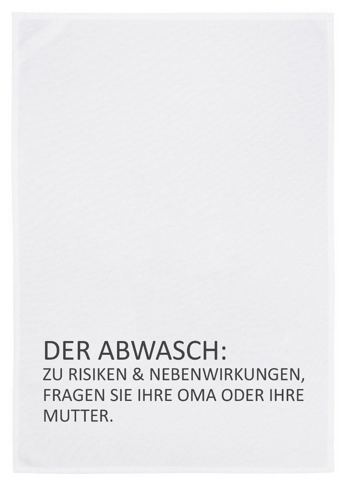 17,30 Hamburg Geschirrtuch Der Abwasch: Zu Risiken & Nebenwirkungen, (1-tlg), 50x70cm, Siebdruck 17,30 Hamburg Geschirrtuch Der Abwasch: Zu Risiken & Nebenwirkungen, (1-tlg), 50x70cm, Siebdruck von 17;30 Hamburg