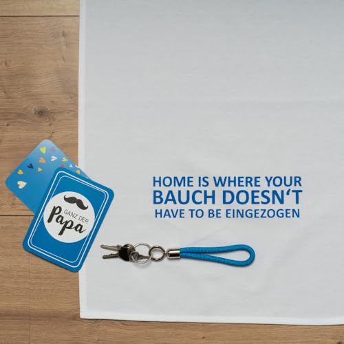 17;30 made in Hamburg Geschirrtuch Weiss mit Spruch Home is Where Your Bauch Doesn't Have to BE EINGEZOGEN 50x70 cm 1 Stück 17;30 made in Hamburg Geschirrtuch Weiss mit Spruch Home is Where Your Bauch Doesn't Have to BE EINGEZOGEN 50x70 cm 1 Stück von 17;30 HOME
