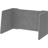 Hammerbacher Akustik-Einhausung, 3-seitig, gefaltet,114x65 von Hammerbacher