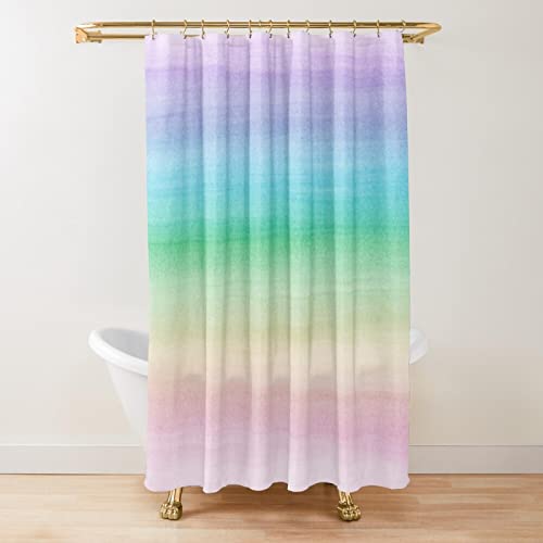 18meng Art Duschvorhang Blau Grün Farbverlauf Stil Farbe Antischimmel Wasserdicht Badezimmer Vorhänge Textil Stoff Bunt Duschvorhang 280x200 cm für Badewanne Bathroom Curtains mit 12 Haken 18meng Art Duschvorhang Blau Grün Farbverlauf Stil Farbe Antischimmel Wasserdicht Badezimmer Vorhänge Textil Stoff Bunt Duschvorhang 280x200 cm für Badewanne Bathroom Curtains mit 12 Haken von 18meng Art