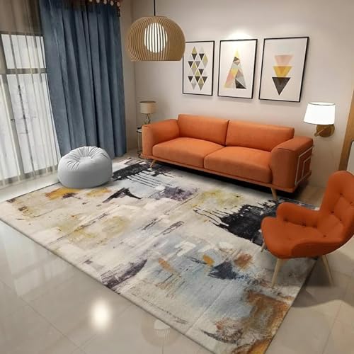 18meng Art Kurzflor Teppich 150x250 cm Abstrakt Chic Tintenspritzer Teppiche Modern Wohnzimmer Weich Marmor Optik für Wohnzimmer Schlafzimmer Esszimmer Flur Teppich Rechteckig Waschmaschinenfest 18meng Art Kurzflor Teppich 150x250 cm Abstrakt Chic Tintenspritzer Teppiche Modern Wohnzimmer Weich Marmor Optik für Wohnzimmer Schlafzimmer Esszimmer Flur Teppich Rechteckig Waschmaschinenfest von 18meng Art