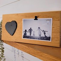 Bilderrahmen Altholz Herz Clipboard Muttertagsgeschenk Holz Deko von 1959design