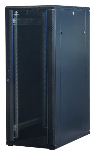 32 HE 19 Zoll - 19" Serverschrank mit Glastür (BxTxH) 600x1000x1600mm - NEU! 19Power GmbH von 19Power