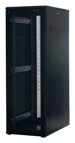 37 HE 19 Zoll - 19" Serverschrank mit Gitternetz-Türen vorne und hinten (BxTxH) 600x1000x1800mm - NEU! 19Power GmbH von 19Power