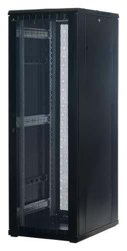 37 HE 19 Zoll - 19" Serverschrank mit Gitternetz-Türen vorne und hinten (BxTxH) 600x800x1800mm - NEU! 19Power GmbH von 19Power