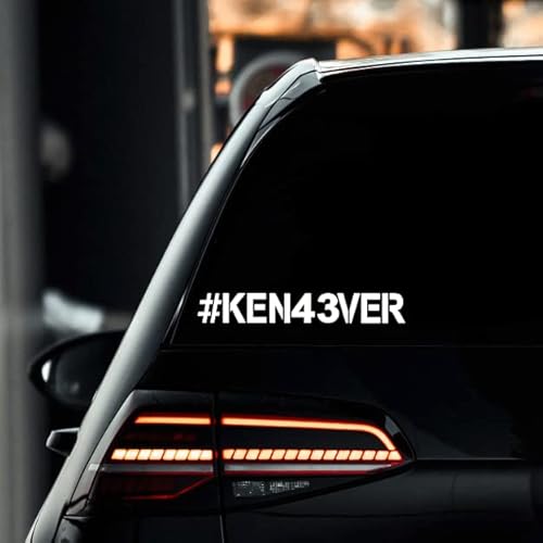 KEN43EVER Aufkleber KEN BLOCK RIP Sticker Drift und Rally Legende Tuningaufkleber KEN43EVER Aufkleber KEN BLOCK RIP Sticker Drift und Rally Legende Tuningaufkleber von 1A Style Sticker