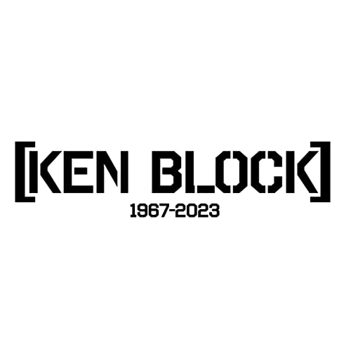 Ken Block Aufkleber RIP KENBLOCK von 1A Style Sticker