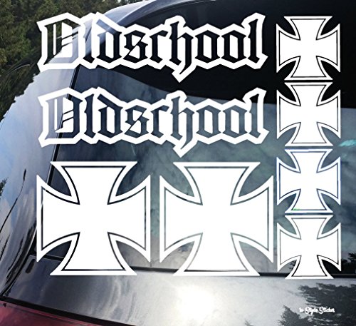 OLDSCHOOL AUFKLEBER SET IRON CROSS eiserners Kreuz Aufkleber Arme Bundeswehr Armi US Style Ratstyle Sticker OLDSCHOOL AUFKLEBER SET IRON CROSS eiserners Kreuz Aufkleber Arme Bundeswehr Armi US Style Ratstyle Sticker von 1A Style Sticker