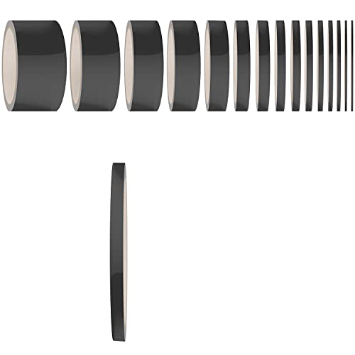 Zierstreifen MATT (16 mm, Matt Dunkelgrau) von 1A Style Sticker