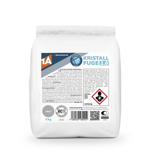 1A Kristallfuge 2.0 grau 5 kg von 1A