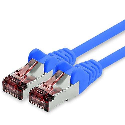 1CONN Cat6 Netzwerkkabel 10m blau Ethernetkabel Lankabel Cat6 Lan Netzwerk Kabel Sftp Pimf Patchkabel 1000 Mbit s von 1CONN