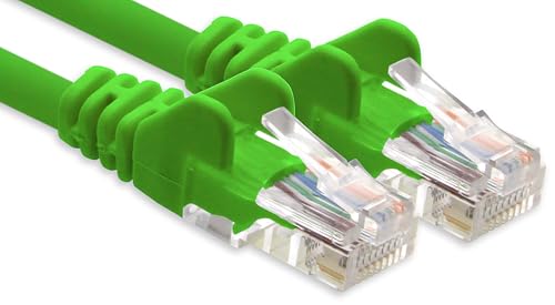 Netzwerkkabel CAT-6-Kabel RJ45 1x 15 m - Grün von 1CONN