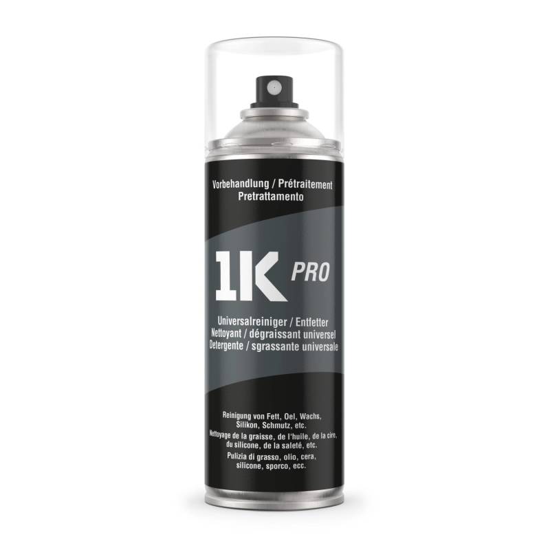 1K PRO COLORS Spraydose 400ml Universalreiniger Entfetter Farblos 1K PRO COLORS Spraydose 400ml Universalreiniger Entfetter Farblos von 1K PRO COLORS