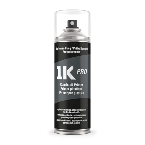 Militär-Farbspray Army 1K PRO – 400ml Spraydose matt, Militärfarbe, UV und wetterfest, schnelltrocknend, DIY Projekt - Kunststoff-Haftgrundierung transparent von 1K PRO COLORS