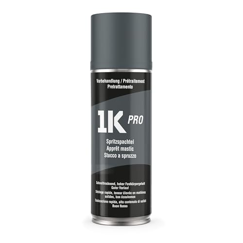 Militär-Farbspray Army 1K PRO – 400ml Spraydose matt, Militärfarbe, UV und wetterfest, schnelltrocknend, DIY Projekt - Spritzspachtel grau matt Militär-Farbspray Army 1K PRO – 400ml Spraydose matt, Militärfarbe, UV und wetterfest, schnelltrocknend, DIY Projekt - Spritzspachtel grau matt von 1K PRO COLORS
