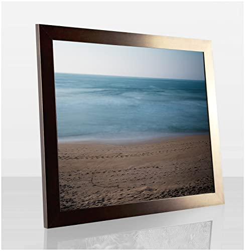 Bilderrahmen Monzetta Puzzlerahmen 24x66 Bronze Dekor 66x24 cm Antireflex Kunstglas von 1a Bilderrahmen