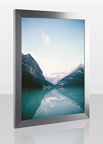 Bilderrahmen Monzetta Puzzlerahmen 50x70 Alu gebürstet Dekor 70x50 cm Klares Kunstglas Bilderrahmen Monzetta Puzzlerahmen 50x70 Alu gebürstet Dekor 70x50 cm Klares Kunstglas von 1a Bilderrahmen