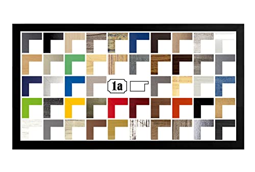 Multicolore Bilderrahmen Posterrahmen Puzzlerahmen 60x120 cm Schwarz matt 120x60 cm mit weisser Rückwand und klarem Acrylglas Multicolore Bilderrahmen Posterrahmen Puzzlerahmen 60x120 cm Schwarz matt 120x60 cm mit weisser Rückwand und klarem Acrylglas von 1a Bilderrahmen
