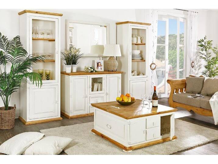 1a Direktimport Couchtisch Truhentisch Tischtruhe Mexico - Pinie weiß natur - Landhausstil, weiß 1a Direktimport Couchtisch Truhentisch Tischtruhe Mexico - Pinie weiß natur - Landhausstil, weiß von 1a-Direktimport