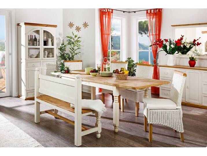 1a Direktimport Esstisch Mexico Möbel Esstisch ausziehbar 250x90 - Pinie massiv, Weiß, Landhaus, weiß 1a Direktimport Esstisch Mexico Möbel Esstisch ausziehbar 250x90 - Pinie massiv, Weiß, Landhaus, weiß von 1a-Direktimport