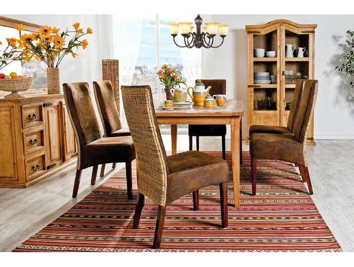 1a Direktimport Esszimmerstuhl Polsterstuhl Rattan Wildleder-Optik, Polsterstühle mit Geflecht, braun 1a Direktimport Esszimmerstuhl Polsterstuhl Rattan Wildleder-Optik, Polsterstühle mit Geflecht, braun von 1a-Direktimport